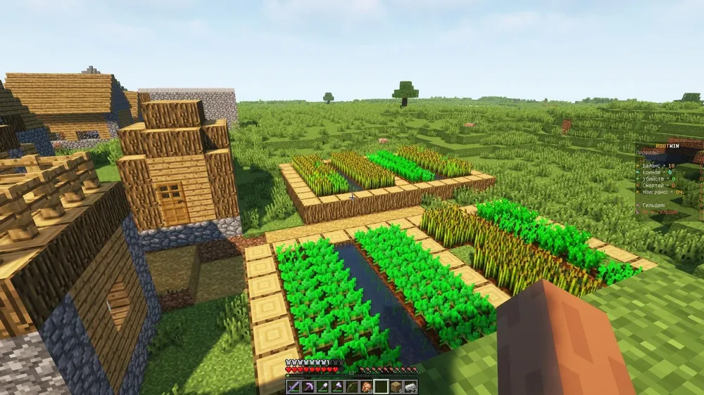 ROOTWIN MC — griefing Minecraft server with clans